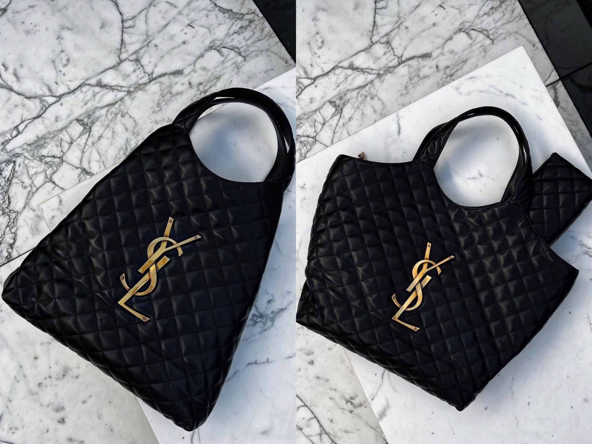 ▲YSL購物包。(圖/翻攝自IG)