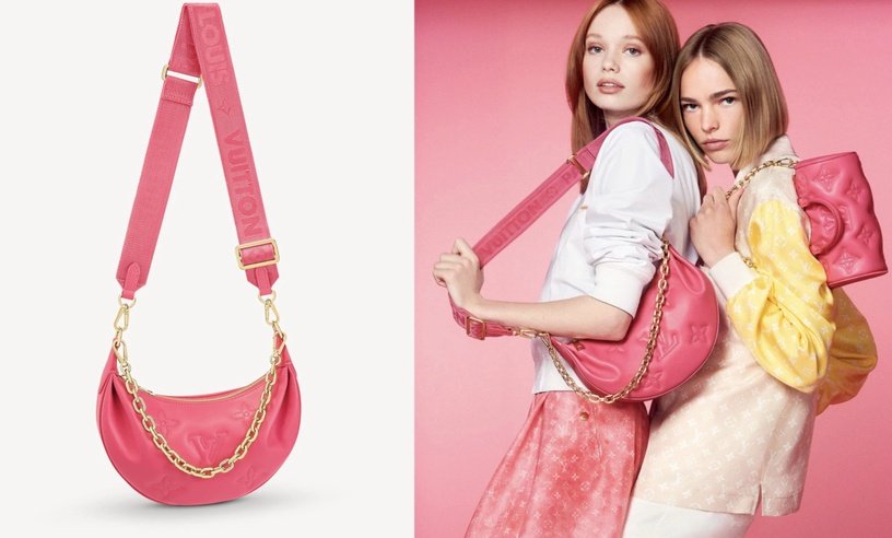 CELINE CUIR TRIOMPHE 斜背橢圓形銀包,NT44,500