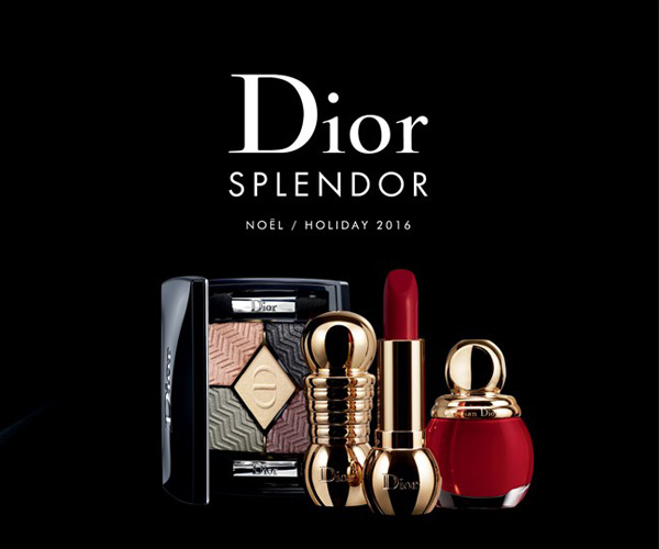 DIOR 2016圣誕「奢金魅影」限量彩妝系列