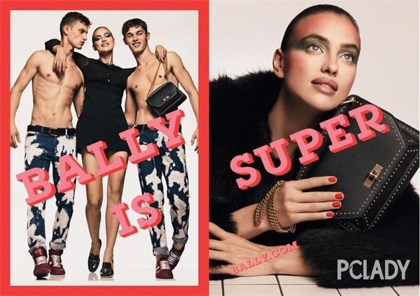 BALLY攜手超模IRINA SHAYK發(fā)布2017春夏廣告大片