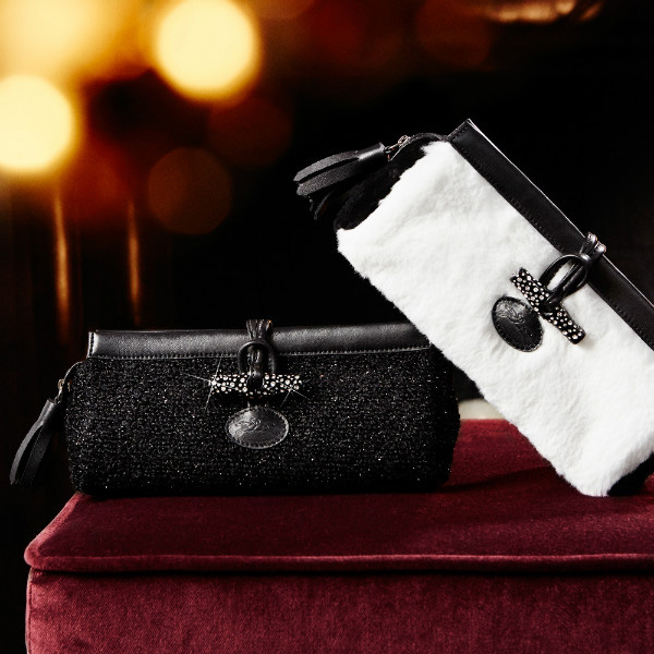 Longchamp 2016圣誕Starss系列晚宴包