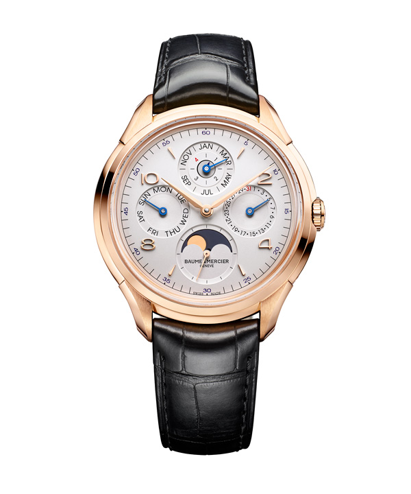 名士推出全新克里頓系列萬年歷腕表