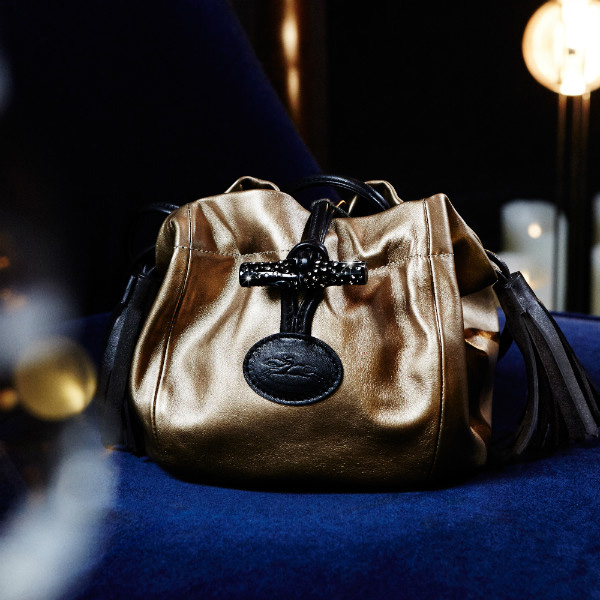 Longchamp 2016圣誕Starss系列晚宴包