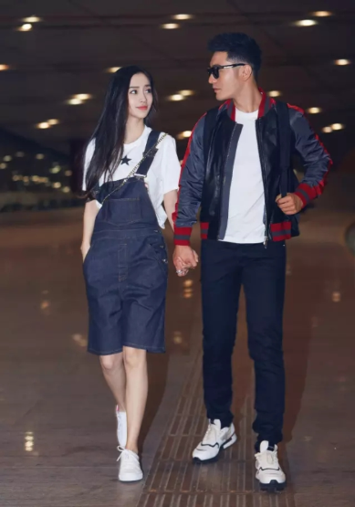 Givenchy紀梵希2016夏季新款黃曉明與Angelababy楊穎明星夫妻同款街拍搭配示范