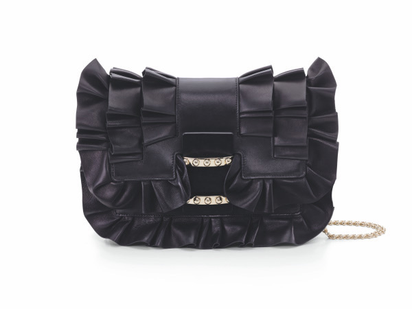 Roger Vivier 2016秋冬系列荷葉邊配飾