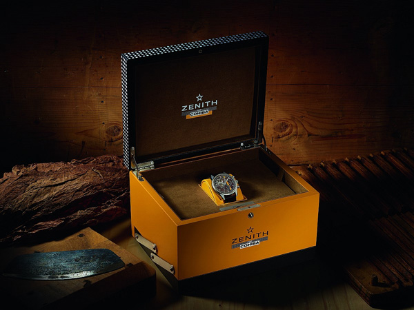 真力時發布高斯巴雪茄50周年特別款腕表